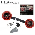 WLR RACING Horns Bracket & 2pcs 12v 115DB Super Loud Compact Electric Air Horn For 2008 2014 Subaru Impreza WRX / STi|Mult