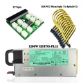 Original Power Supply 1200W HSTNS PL11 For HP DL580G6 G7 490594 001 Tested Mining Power Breakout Board 50cm Cable 6pin To 8pin|V