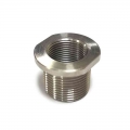 Muzzle Oil Filter Threaded Adapter Stainless Steel Barrel 1/2 28 ID to 5/8 24 OD K0AF|Fuel Filters| - ebikpro.com