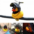 Rubber Duck Toy Car Ornaments Yellow Duck Car Dashboard Decorations with Propeller Helmet for Adults, Kids, Women, Men G99D|Bicy