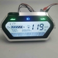 LCD Display 48v60V72v for Electric Bike Scooter Tricycle Battery Level Turning Light Indicator Speedometer SKATEBOARD Instrument