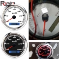 60 Km/h 120km/h 200km/h 85mm Boat Car Gps Speedometer Waterproof Speed Gauge Red Backlight Fit Mairne Yacht Accessories - Speedo