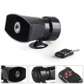 12V 7 Sounds 130dB Wireless Electronic Siren Loud Car Warning Alarm Police Fire Siren Horn Car ccessories|Multi-tone & Claxo