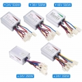 24V/36V/48V 250W/350W/500W Electric Bike DC Brushed Motor Controller Box for Electric Bicycle Scooter Tricycle E bike Accessory|