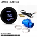 2 '' 52mm Digital Led Water Temperature Gauge Meter For Car 40-150 Celsius With 1/8npt Water Temp Gauge Meter Sensor - W