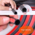 Big D Shape Car Door Seal Strip Epdm Rubber Noise Insulation Door Weatherstrip Anti Dust Soundproof Car Seal Strong Adhensive -