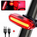 120 Lumens LED Bike Tail Light USB Rechargeable Powerful Bicycle Rear Lights Bicycle Lamp Accessories|Electric Bicycle Accessori