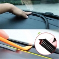 160cm Car Sticker Dashboard Sealing Strips Rubber Seals Sound Insulation Sealing Automobiles Center Console Sealing Strip - Fill