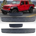 For Jeep Gladiator 2020 4 Door Sill Guards Entry Guards Plate Cover - Interior Mouldings - ebikpro.com