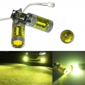 2pcs Set 12 24V H3 80W 16 SMD LED Car Fog Light Bulb Yellow High Power Truck|Truck Light System| - Ebikpro.com