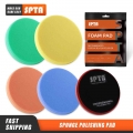 (Bulk Sales 3Pcs & 15Pcs) SPTA 3"(80mm)/5"(125mm)/6"(150mm)/7"(180mm)Cut Polishing Pads & Buffing Pa