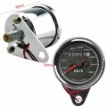 0~180km/h Motorcycle Scooter Speedometer Silver LED Backlit speedo meter Odometer Gauge instrument for Suzuki Honda Kawasaki|Ins