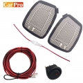 Carpro Car Mirror Heating Pad Universal Dc 12v Rearview Mirror Heated Quick Warm Defogger Remove Rain Frost Safe Driving - Mirro