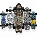 Professional Surf Land Skateboard Maple Single Rocker Skateboard Cruiser Skate Board Longboard Child Sport Street Outdoor Gym|Sk