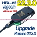 Newest 2022 VAG COM 21.9 VAGCOM 22.3 OBD Scanners Hex Can V2 FOR VW AUDI Skoda Seat Cars From 1996 2017 Vag22.3 Atmega162| |