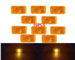 10X 24v Yellow Led Side marker lamp truck FM FH light Trailer Light Emark Truck Volvo Side Marker For VOLVO Truck OEM 20789440|T