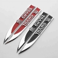 Pair Metal Emblem Transformers Autobot Side Wing Badge Sticker Body Fender Car Styling Decal