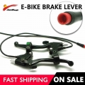 1 Pair Electric Bike Brake Lever for E scooter ebike Cut Off Power Brake Aluminum Alloy Handlebar Electric Bicycle Parts|Electri