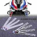 For BMW MOTORRAD M1000RR 2019 2022 2020 2021 LOGO Sticker S1000RR 2015 2018 Motorcycle Universal Decal Warning Reflective Pad| |