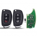 Jingyuqin 3b 433mhz With Id46 Car Key Board Control For Hyundai Solaris Accent Tucson L10 L20 L30 Kia Rio Ceed - Car Key - Offic