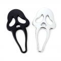 1PC Car Sticker Scream Ghost Skull Emblem Auto Badge Motorcycle Decal For Auto Styling Decoration