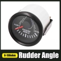 52mm Boat Rudder Angle Indicator 0 190 ohm With Rudder Angle Sensor Rudder Angle Gauge 12V 24V|Speedometers| - ebikpro.co