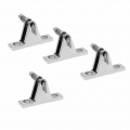 Boat Canopy Deck Hinge Marine Bimini Top Fitting Stainless Steel Quick Removable Pin 90 Degree For Yacht Boat Accessories Marine