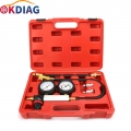 Cylinder Leak Tester TU 21 Petrol Engine Cylinder Compression Leak Detector Kit Set Petrol Engine Gauge Tool Double Gauge System