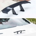 17cm Car Modified Racing Rear Small Wing Mini Spoiler Carbon Fiber Twill Look Air Deflector Spoiler Decoration|Spoilers & Wi