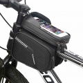 MTB Bike Top Tube Bag Cycling Pouch Bicycle Saddle Bags MTB Bike Front Frame Waterproof Cycling Phone Holder Pouch|Bicycle Bags