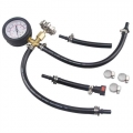 Quick Connected Fuel Injection Pump Pressure Tester Gauge With Valve 0-100psi - Diagnostic Tools - ebikpro.com