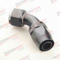 16 AN 16AN 45 Degree Swivel Hose End Fitting Adaptor SHD 45D 16 black Aluminum|hose end|hose end fittingfitting hose - Officema