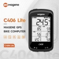 Magene C406 Lite GPS Bike Computer Wireless Smart Speedometer Sync Speed Sensor MTB Road Waterproof Bicycle Monito Data Map|Bicy