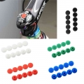 10Pcs Bike Aheadset Stem Screw Cap Mountain Bike Road Bike Foldable Bicycle M6 Hexagon Screws Cap Cycling Accessories|Bicycle He