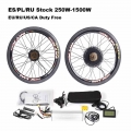 Electric Bike Kit 36v 250w- 1500w 48v With Mtx Rim For Disc Brake Mountain Bike Conversion 20-29'' 700c Complete Ebike K