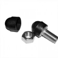 10pcs M6 M8 M10 M12 Plastic Metric Dome Bolts Nuts Head Caps Cover Hex Screws Car Accessories - Nuts & Bolts - ebikpro.