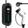 J1772 Ev Charger Type 1 Level 2 Evse 5m Portable Adjustable Controlle Electric Car Charging Stations - Battery Cables & Conn