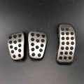 Car accessories Stainless steel Pedal Pads Cover Case For Ford Fiesta Ecosport Covers for Mazda 2 2007 2014