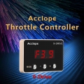 [Factory Direct Sale]New Product Racing Accelerator Acclope 9 Drive Throttle Controller Red LED Pedalbooster Command for Modify|