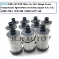 10 * LR011279 Engine Oil Filter For LR4 Range Rover Sport New Discovery Jaguar 3.0L 5.0L OE# LR011298 / C2D3670 / 8W93 6731 AC|O