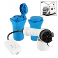 Ev Charging Station Conversion Plug Power Supply Socket Ac Charging Station Adapter For Scooter Electric Vehicles Rv Caravan - B