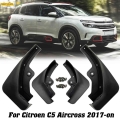 Front Rear Mud Flaps For Citroen C5 Aircross 2017 2018 2019 2020 Mudflaps Splash Guards Flap Mudguards Oe/oem Number:1636054780