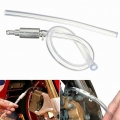 Motorcycle Car Clutch Brake Bleeder Kit 500mm Hose with One Way Valve Tube Bleeding Tool Kit Brake Vacuum Pumps Bleeder Tool Kit