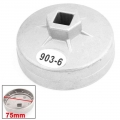 75mm 12 Flute 903-6 Aluminum Car Auto Oil Filter Wrench Socket Remover Tool For Renault - Oil Filters - ebikpro.com