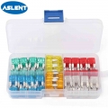 120Pcs/lot Car Fuse Small Size Mini Standard Blade Assortment Set Auto Truck 5A 10A 15A 20A 25A 30A AMP Fuse Plastic Box|Fuses|