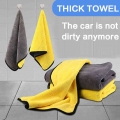 Thicken Car Wash Microfiber Towel Car Cleaning Drying Cloth Paint Care Cloth Detailing Car Wash Towel Cleaning Tools 30*30/60cm|