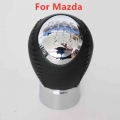 5 6 Speed Gear Shift Knob for Mazda 3 BK 5 CR 6 GG/GY MPV PREMACY CP 323/323F BJ 626 GF/GW XEDOS 6 RX 8 MT Stick Accessories|Gea