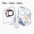 NEW 70 90 110 125cc Horizontal Engine Gaskets Cylinder Piston Gasket Set for zongshen loncin lifan kayo Dirt Pit Bike ATV Go| |