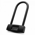 Bicycles U Lock, Heavy Duty Bike Scooter Motorcycles Combination Lock Combo Gate Lock for Anti TheftBlack|Bicycle Lock| - Offi