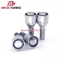 M12x1.5 / M12x1.25 60 Degree Cone Seats Car Wheel Lock Bolt With 2keys+4caps - Nuts & Bolts - ebikpro.com